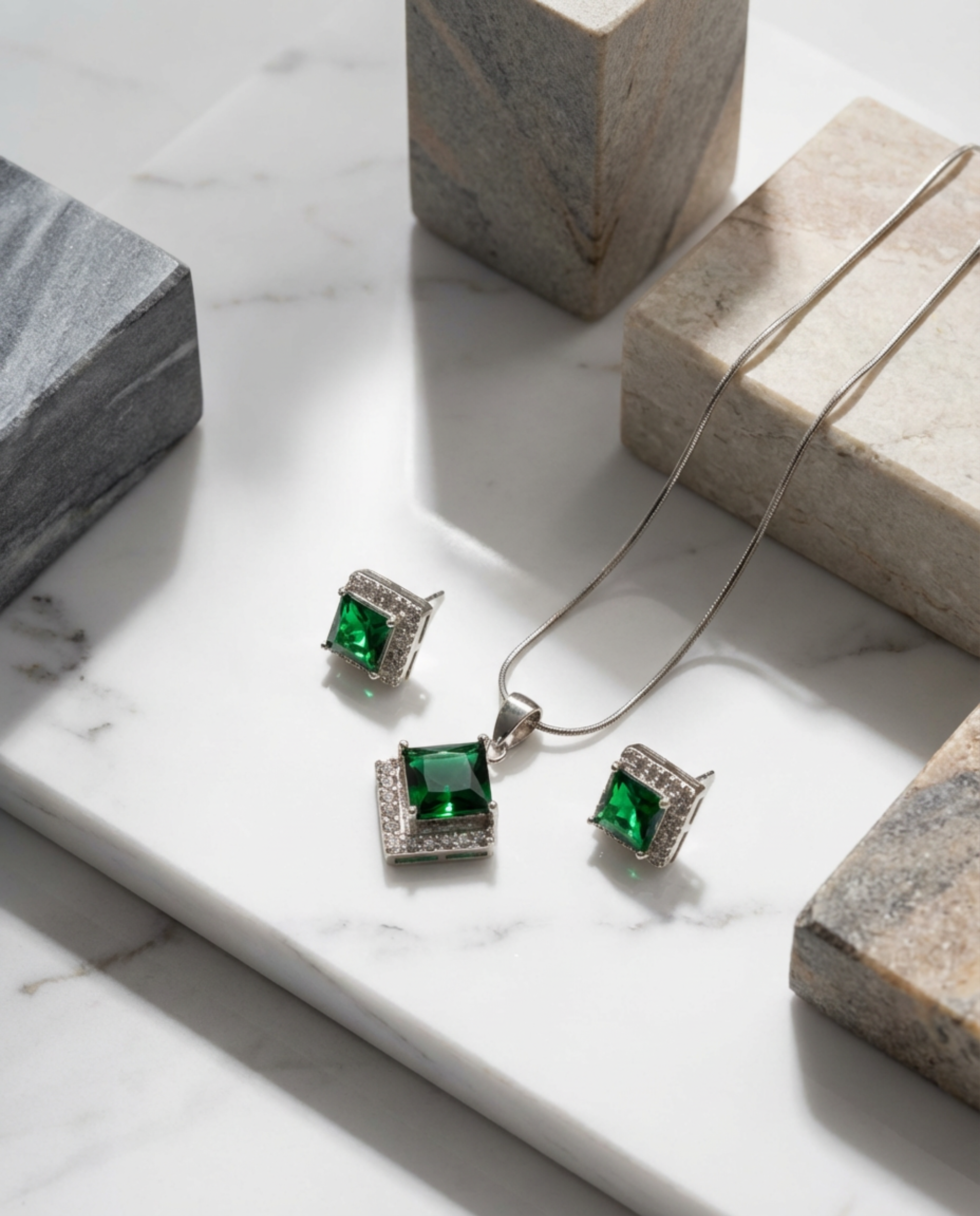 BUTTERFLY GOLD PLATED PENDANT WITH AD